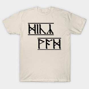 Rude Runes - Anglo-Saxon curse (3) T-Shirt